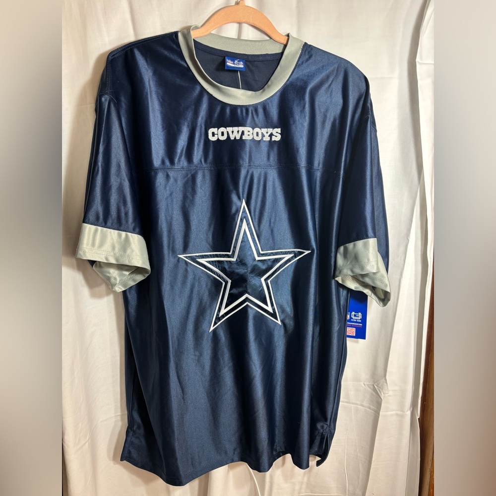 Dallas Cowboys NFL blue and white jersey. Size Large #NFL #DallasCowboys